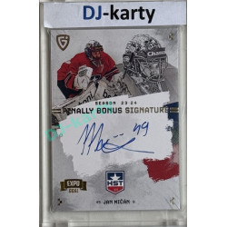 23/24 Goal Cards Finally Season #S-TR3 Jan Mičán EXPO Bonus signature silver 1of1