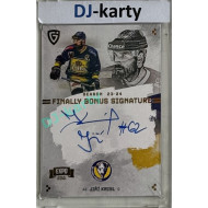 23/24 Goal Cards Finally Season #S-PR1 Jiří Krisl EXPO Bonus signature gold 1of2