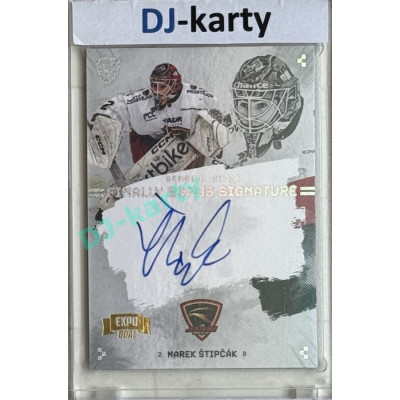 23/24 Goal Cards Finally Season #S-PV2 Marek Štipčák EXPO Bonus signature perleť 1of2