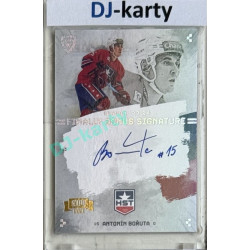 23/24 Goal Cards Finally Season #S-TR1 Antonín Bořuta EXPO Bonus signature perleť 1of2