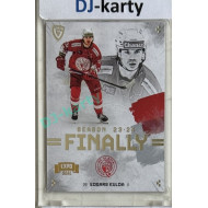 23/24 Goal Cards Finally Season #F-SL3 Edgars Kulda Expo Parallel silver 1of1