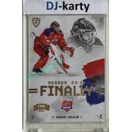 23/24 Goal Cards Finally Season #F-PO2 Daniel Dolejš Expo Parallel silver 1of1