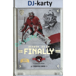23/24 Goal Cards Finally Season #F-ZN2 Dominik Groh Expo Parallel silver 1of1
