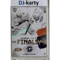 23/24 Goal Cards Finally Season #F-LT1 Oldřich Cichoň Expo Parallel silver 1of1