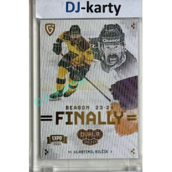 23/24 Goal Cards Finally Season #F-JI2 Vlastimil Bilčík Expo Parallel gold 1of2