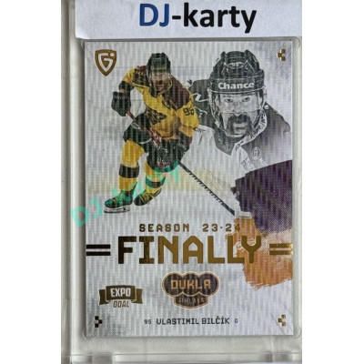 23/24 Goal Cards Finally Season #F-JI2 Vlastimil Bilčík Expo Parallel gold 1of2