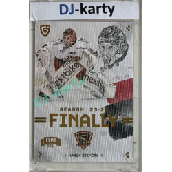 23/24 Goal Cards Finally Season #F-PV2 Marek Štipčák Expo Parallel gold 1of2