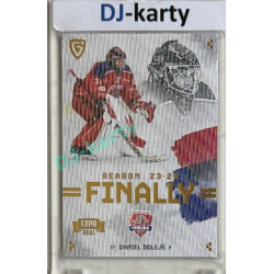 23/24 Goal Cards Finally Season #F-PO2 Daniel Dolejš Expo Parallel gold 1of2