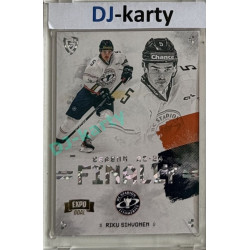 23/24 Goal Cards Finally Season #F-LT3 Riku Sihvonen Expo Parallel perleť 1of2