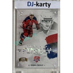 23/24 Goal Cards Finally Season #F-PO3 Ondřej Šedivý Expo Parallel perleť 1of2