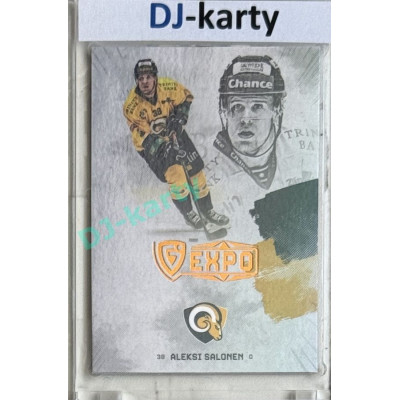 23/24 Goal Cards Finally Season #F-ZL4 Aleksi Salonen Expo Gold 1of5