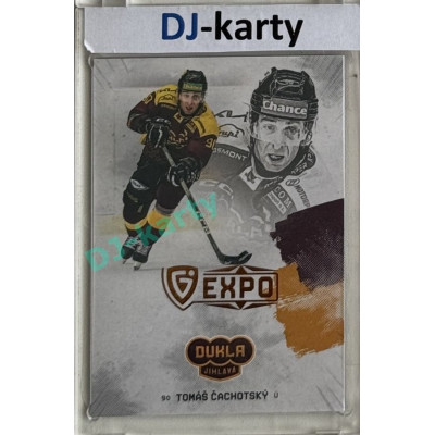 23/24 Goal Cards Finally Season #F-JI3 Tomáš Čachotský Expo Gold 1of5