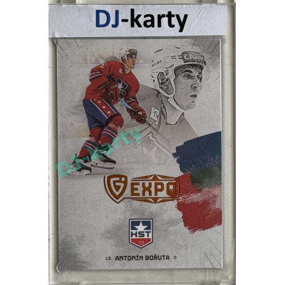 23/24 Goal Cards Finally Season #F-TR1 Antonín Bořuta Expo Gold 1of5
