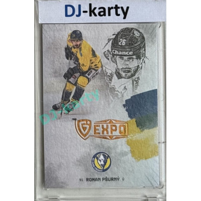 23/24 Goal Cards Finally Season #F-PR3 Roman Pšurný Expo Gold 1of5