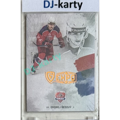 23/24 Goal Cards Finally Season #F-PO3 Ondřej Šedivý Expo Gold 1of5