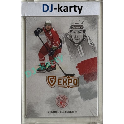 23/24 Goal Cards Finally Season #F-SL1 Karel Klikorka Expo Gold 1of5