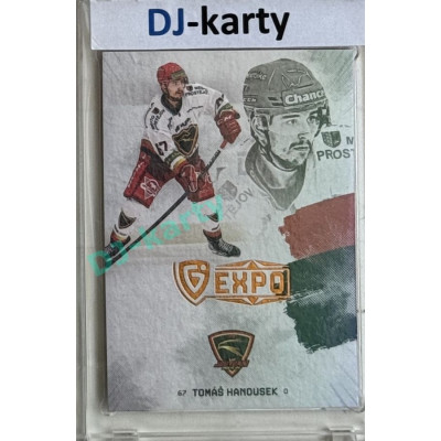 23/24 Goal Cards Finally Season #F-PV1 Tomáš Hanousek Expo Gold 1of5