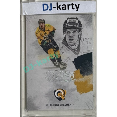23/24 Goal Cards Finally Season #F-ZL4 Aleksi Salonen Expo perleť 1of5