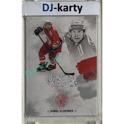 23/24 Goal Cards Finally Season #F-SL1 Karel Klikorka Expo perleť 1of5