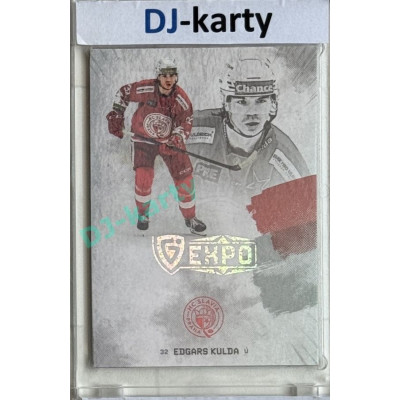23/24 Goal Cards Finally Season #F-SL3 Edgars Kulda Expo perleť 1of5