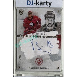 23/24 Goal Cards Finally Season #S-FM2 Vladimír Svačina Bonus Signature 2/5
