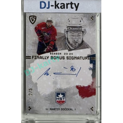 23/24 Goal Cards Finally Season #S-TR2 Martin Dočekal Bonus Signature 2/5