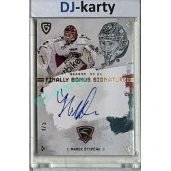 23/24 Goal Cards Finally Season #S-PV2 Marek Štipčák Bonus Signature 1/5