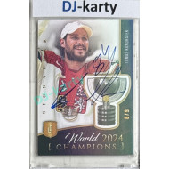 2024 LC Golden Prague Belongs to us #CHA-08 Tomáš Kundrátek World Champions 2024 Authentic Signature 8/9