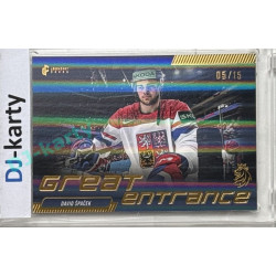 2024 LC Golden Prague Belongs to us #GE-04 David Špaček Great Entrance Special Effect Gold 05/15