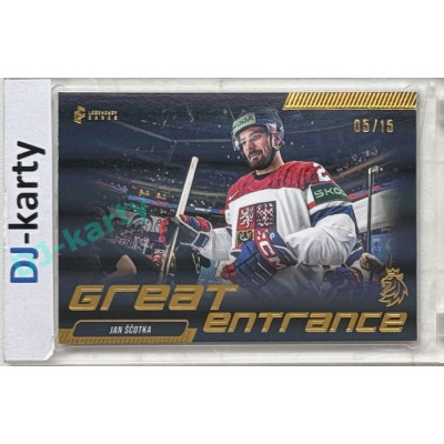 2024 LC Golden Prague Belongs to us #GE-05 Jan Ščotka Great Entrance Special Effect Gold 05/15