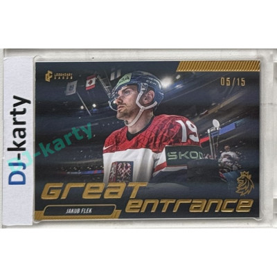 2024 LC Golden Prague Belongs to us #GE-09 Jakub Flek Great Entrance Special Effect Gold 05/15