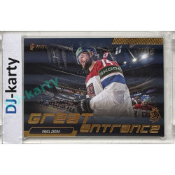 2024 LC Golden Prague Belongs to us #GE-10 Pavel Zacha Great Entrance Special Effect Gold 07/15