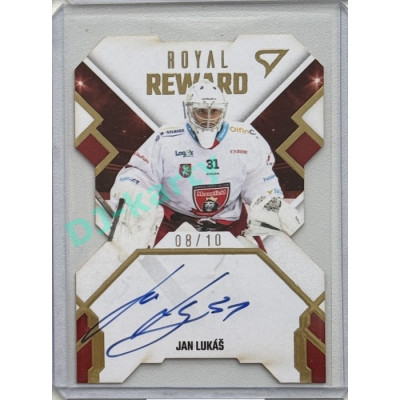 2023/24 Sportzoo ELH 2. serie #RR-JL Jan Lukáš Royal Reward 8/10
