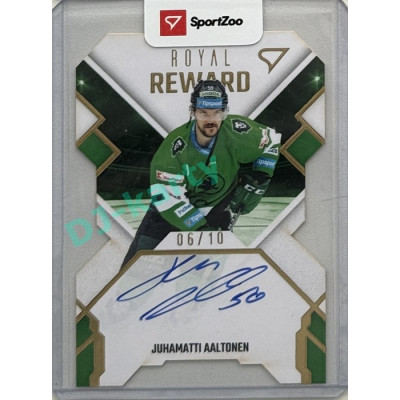 2023/24 Sportzoo ELH 1. série #RR-JA Juhamatti Aaltonen Royal Reward 06/10