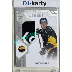 2024/25 Sportzoo ELH 1. serie #GJ-KZ Kristaps Zile Game Jersey 10/85
