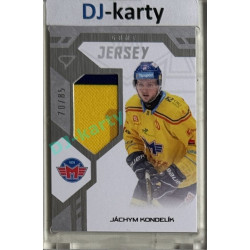 2024/25 Sportzoo ELH 1. serie #GJ-JK Jáchym Kondelík Game Jersey 70/85