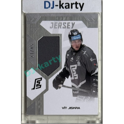 2024/25 Sportzoo ELH 1. serie #GJ-VJ Vít Jiskra Game Jersey 21/85