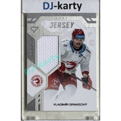 2024/25 Sportzoo ELH 1. serie #GJ-VD Vladimír Dravecký Game Jersey 66/85