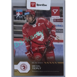 2024/25 Sportzoo ELH LIVE #L-21 Michal Teplý 1of1