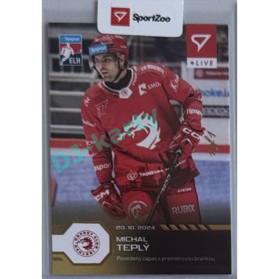 2024/25 Sportzoo ELH LIVE #L-21 Michal Teplý 1of1