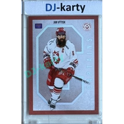 2024/25 Goal Cards Maxa liga 1. série #C-13 Jan Výtisk Captains Parallel xx/30