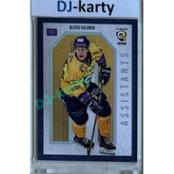 2024/25 Goal Cards Maxa liga 1. série #AS-07 Aleksi Salonen Assistants Parallel xx/30