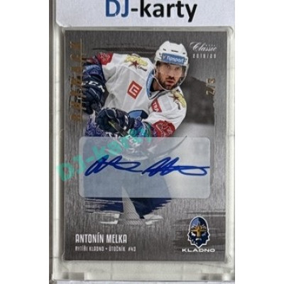 Buyback Signature OFS 19/20 #449 Silver Antonín Melka x/3