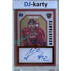 2024/25 Goal Cards Maxa liga 1. série #AS-04 Tomáš Jiránek Assistants Signature xx/30