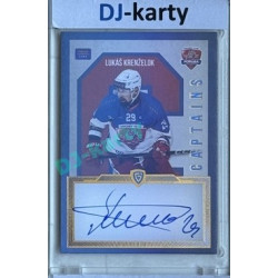2024/25 Goal Cards Maxa liga 1. série #C-01 Lukáš Krenželok Captains Signature xx/30