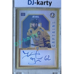 2024/25 Goal Cards Maxa liga 1. série #C-07 Jiří Krisl Captains Signature xx/30