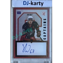 2024/25 Goal Cards Maxa liga 1. série #C-09 Jan Holý Captains Signature xx/30