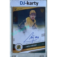 2024/25 Goal Cards Maxa liga 1. série #VS-04 Matěj Stříteský 30 let od finále Signature xx/30