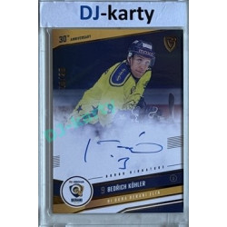 2024/25 Goal Cards Maxa liga 1. série #ZL-04 Bedřich Köhler 30 let od finále Signature xx/30