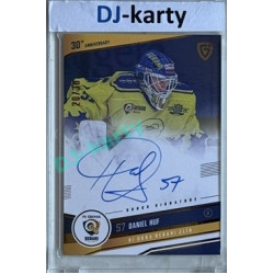2024/25 Goal Cards Maxa liga 1. série #ZL-13 Daniel Huf 30 let od finále Signature xx/30